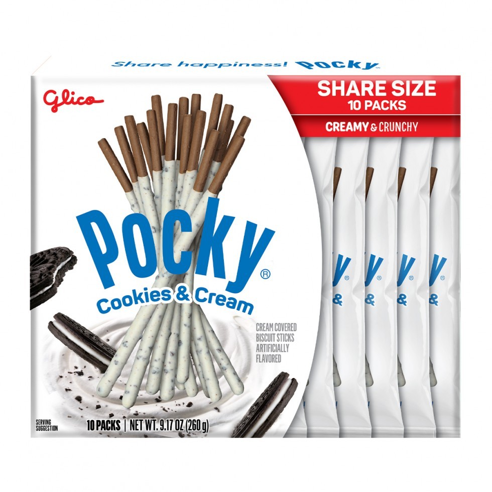 Pocky Cookies & Cream Share Pack